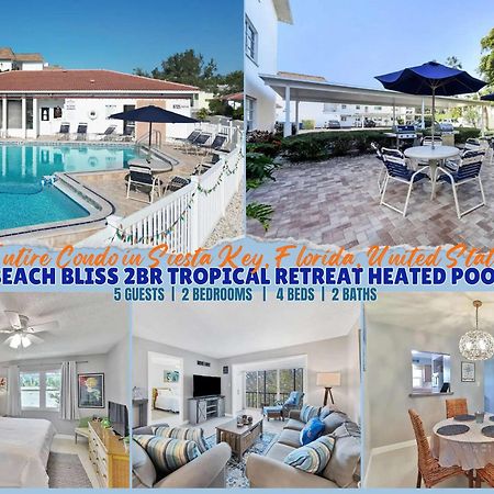2 Bed 2 Bath Centrally Located On Siesta Key 萨拉索塔 外观 照片
